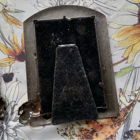 Fetco Bundle of 4 + BONUS Metal Picture Frames Baby Blocks Zoo Animals Moon Star - Picture 7 of 11